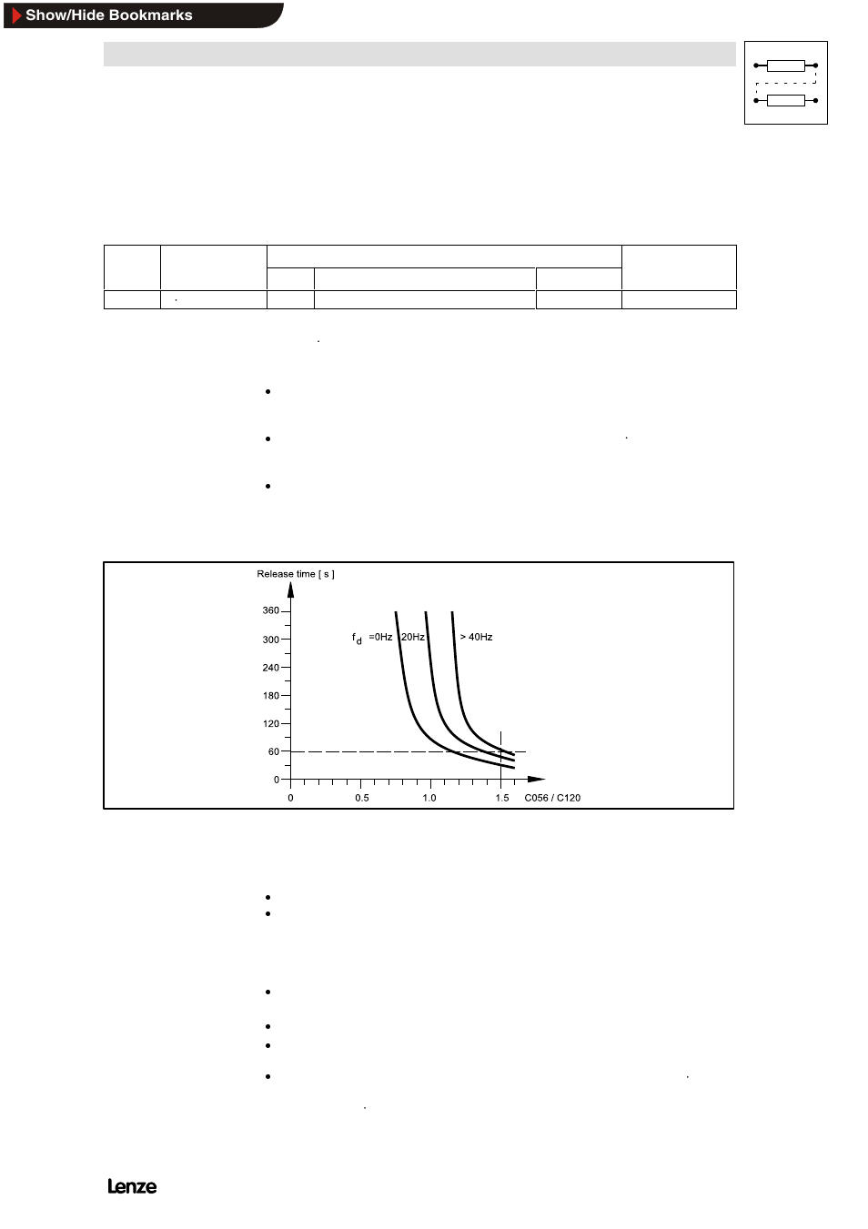 3 thermal motor monitoring, 1 i2 x t monitoring, Thermal motor monitoring | I2 x t monitoring, Configuration, X t monitoring | Lenze 8200 Frequency inverters User Manual | Page 208 / 311