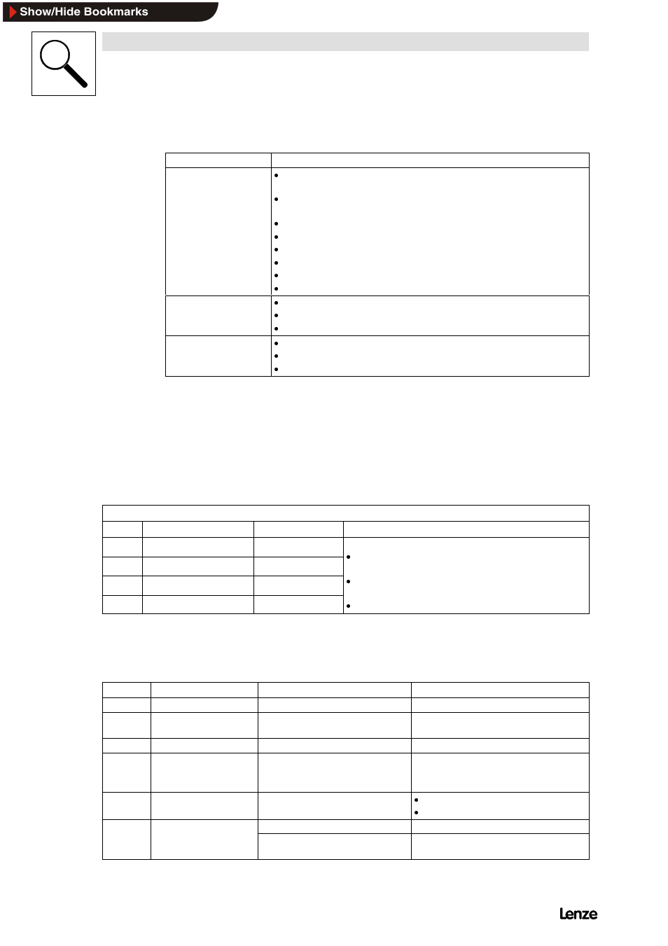 3 maloperation of the drive, 2 fault analysis with the history buffer, 3 fault messages | Maloperation of the drive, Fault analysis with the history buffer, Fault messages, Troubleshooting and fault elimination | Lenze 8200 Frequency inverters User Manual | Page 237 / 311