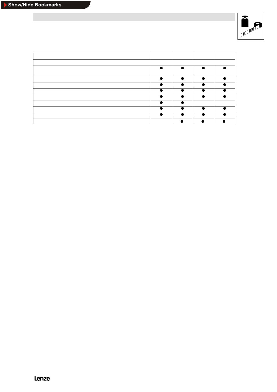 Technical data | Lenze 8200 Frequency inverters User Manual | Page 35 / 311