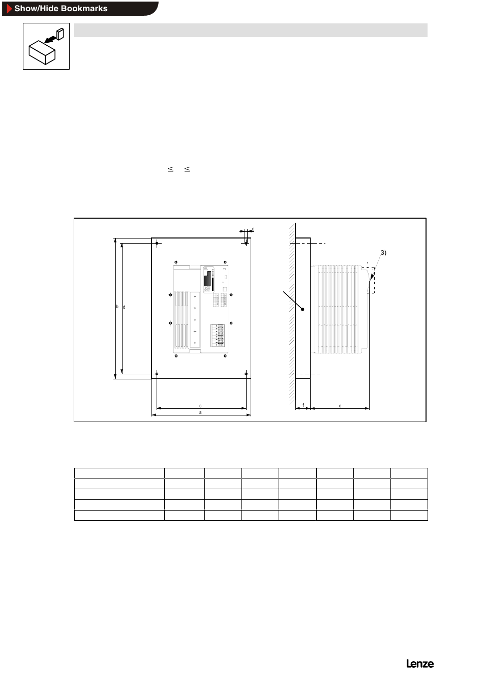 Installation | Lenze 8200 Frequency inverters User Manual | Page 77 / 311