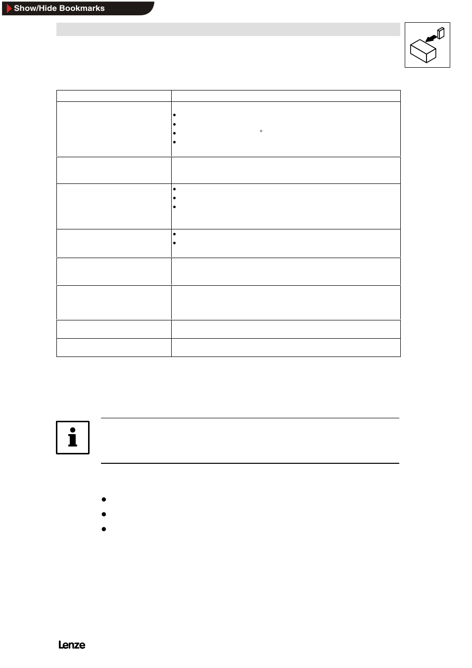 2 motor connection, Motor connection, Installation | Lenze 8200 Frequency inverters User Manual | Page 86 / 311