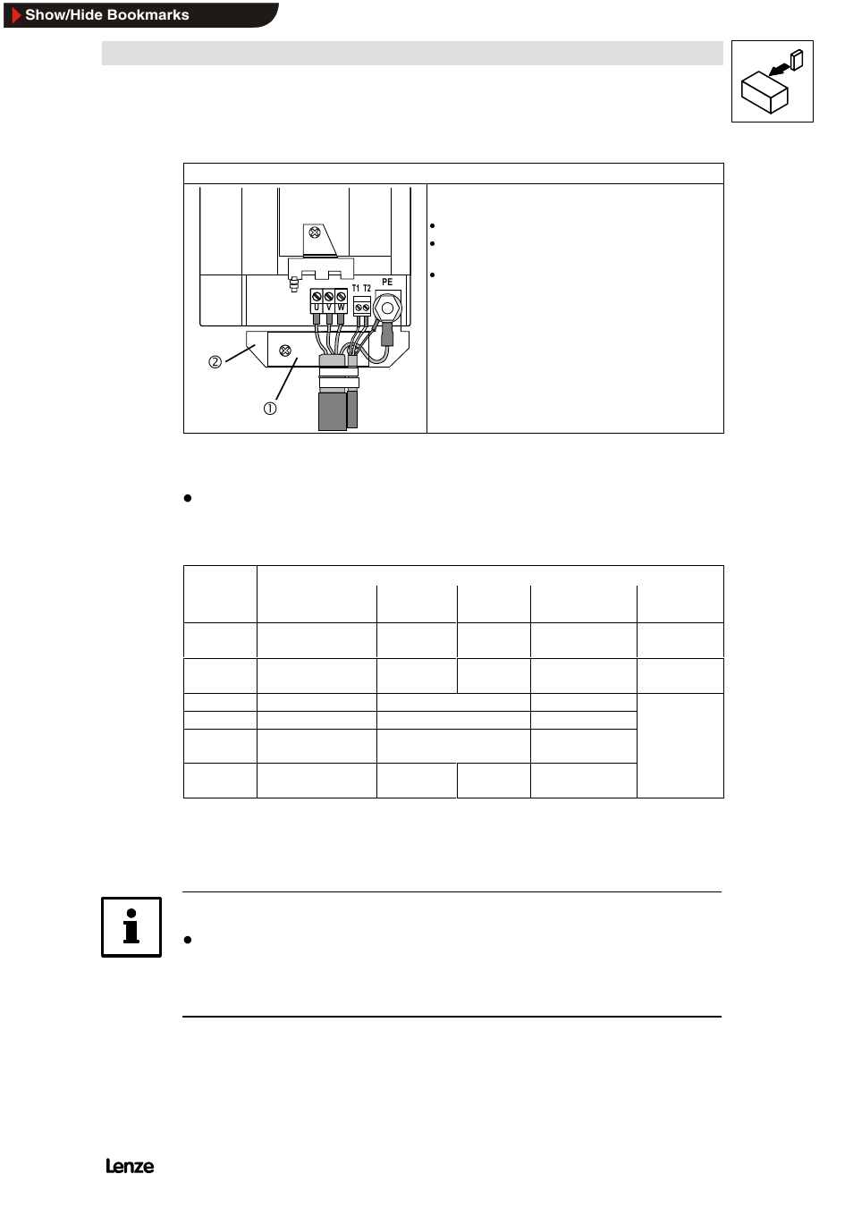 Installation | Lenze 8200 Frequency inverters User Manual | Page 88 / 311