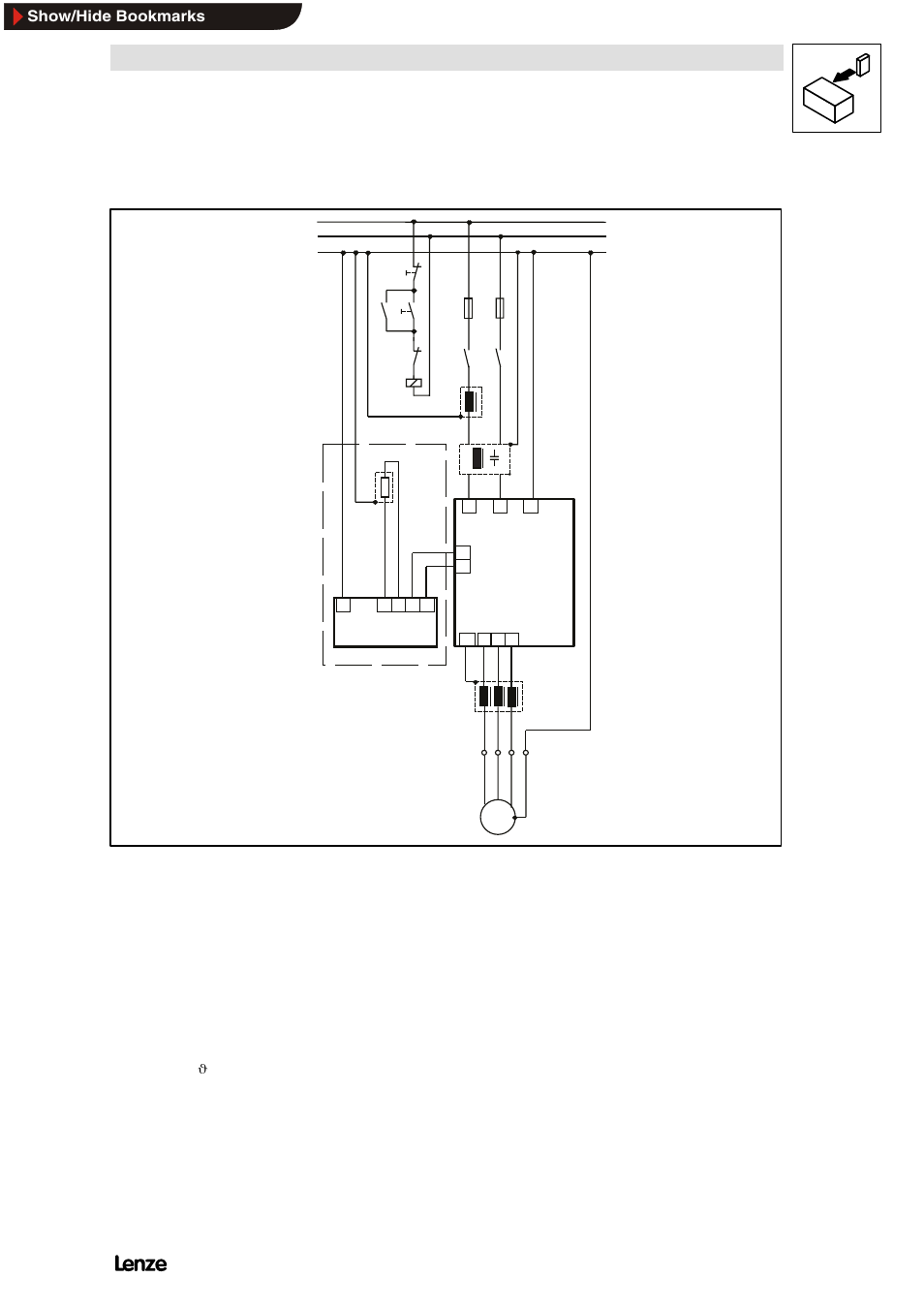 4 connection plan 820x, Connection plan 820x, Installation | Lenze 8200 Frequency inverters User Manual | Page 92 / 311