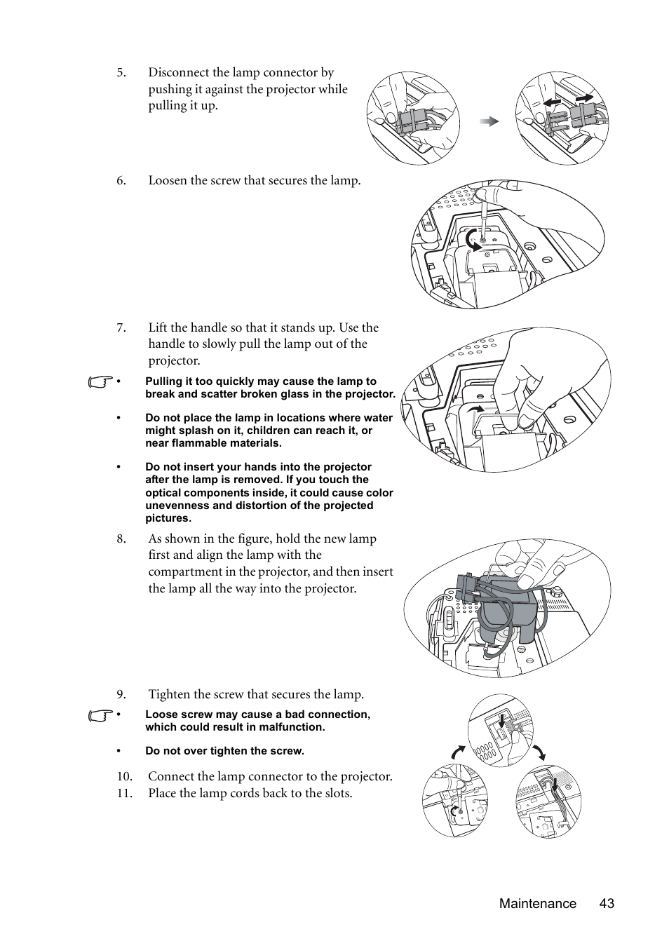 BenQ MP510 User Manual | Page 43 / 51