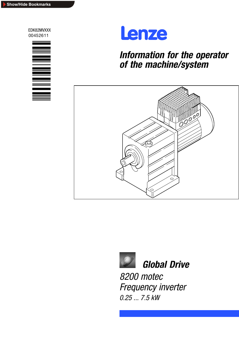 Lenze EDK82MVXXX User Manual | 16 pages