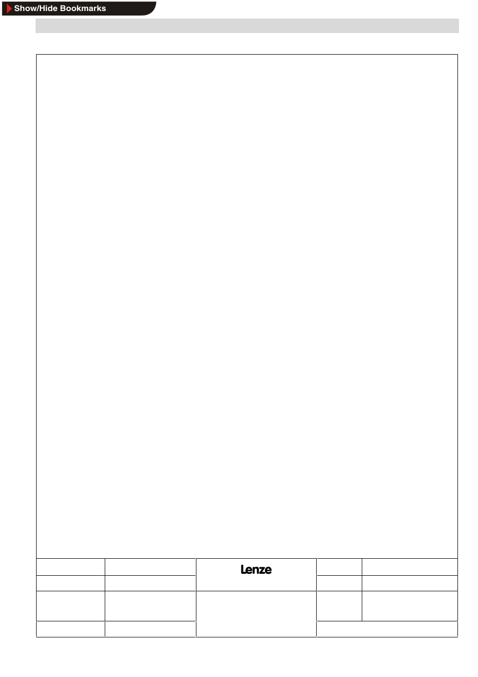 5 commissioning report, Commissioning report, Drive | Lenze EDB9300UES User Manual | Page 146 / 175