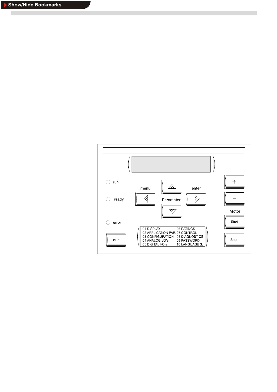 5 options, 1 control unit (bde), Options | Control unit (bde) | Lenze EDB9300UES User Manual | Page 29 / 175