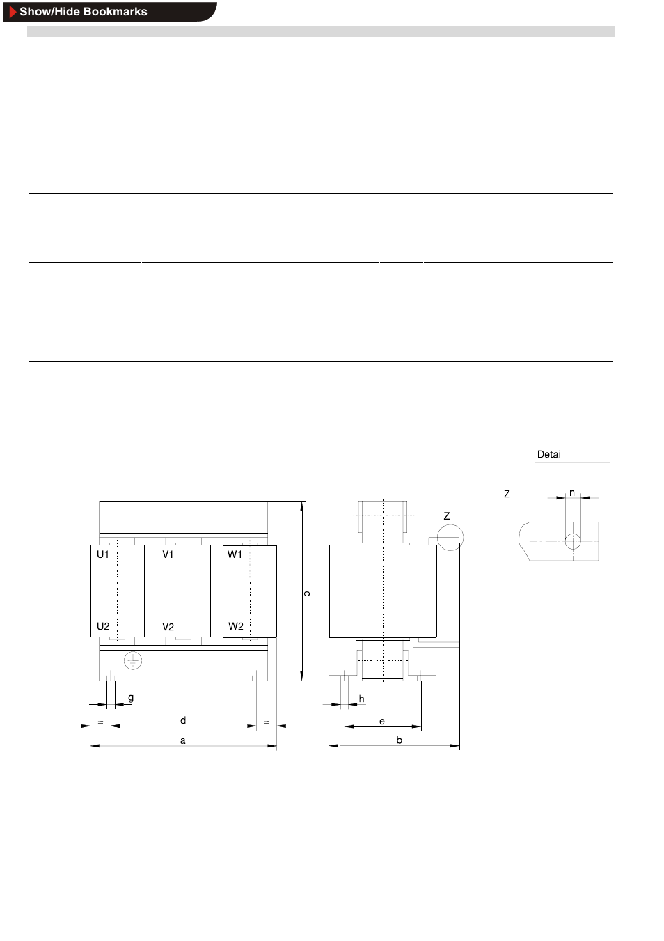9 motor choke, Motor choke | Lenze EDB9300UES User Manual | Page 71 / 175