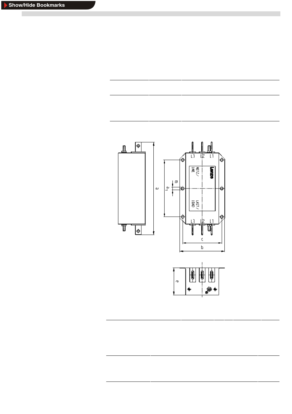 10 dimensions and weights, Dimensions and weights | Lenze EDB9300UES User Manual | Page 72 / 175