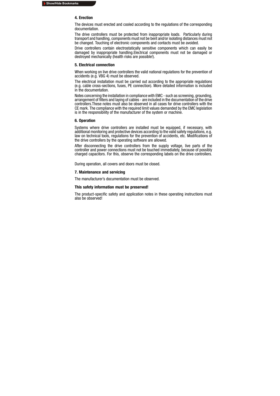 Lenze 8250 series Brake unit User Manual | Page 5 / 39