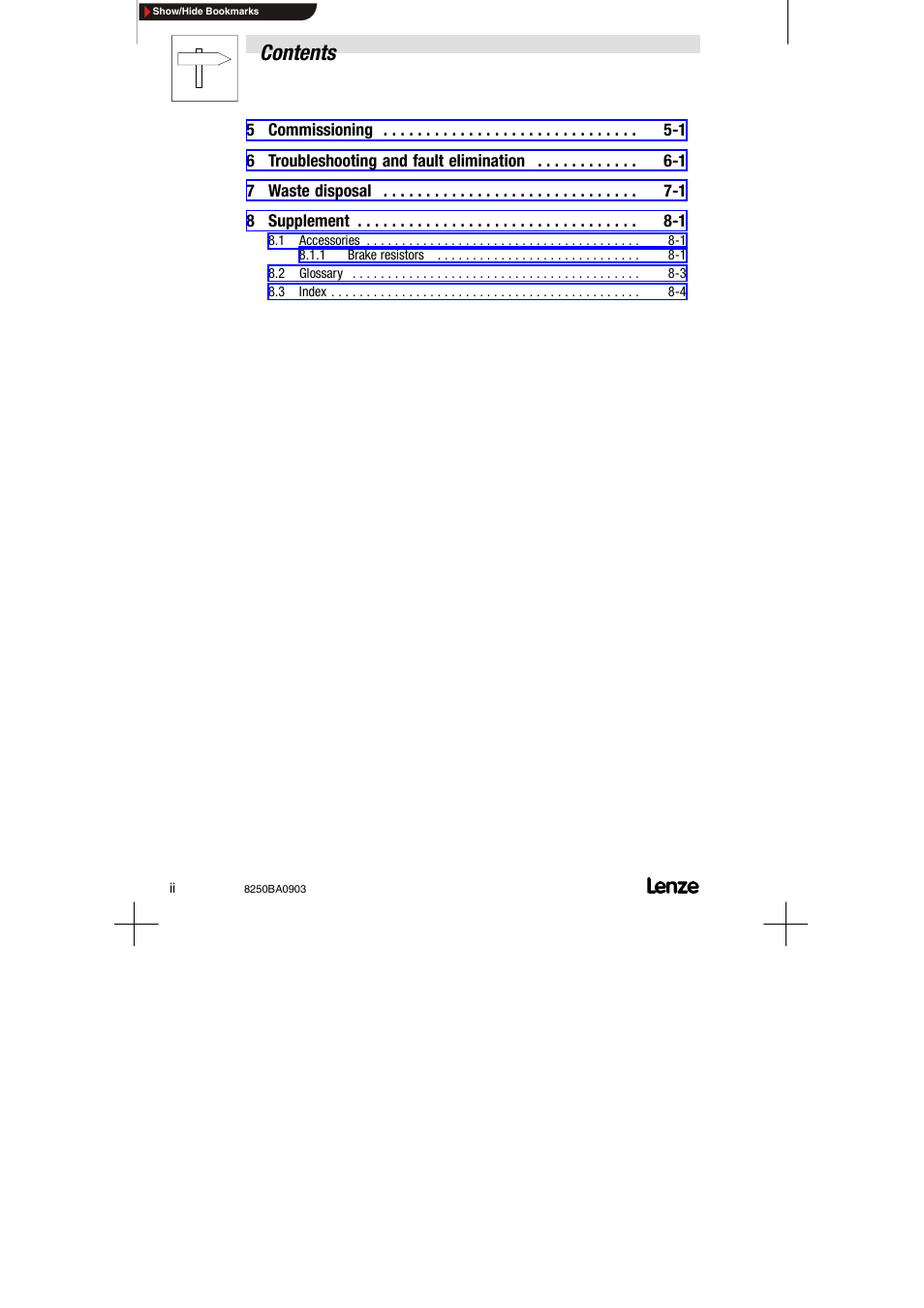 Lenze 8250 series Brake unit User Manual | Page 7 / 39