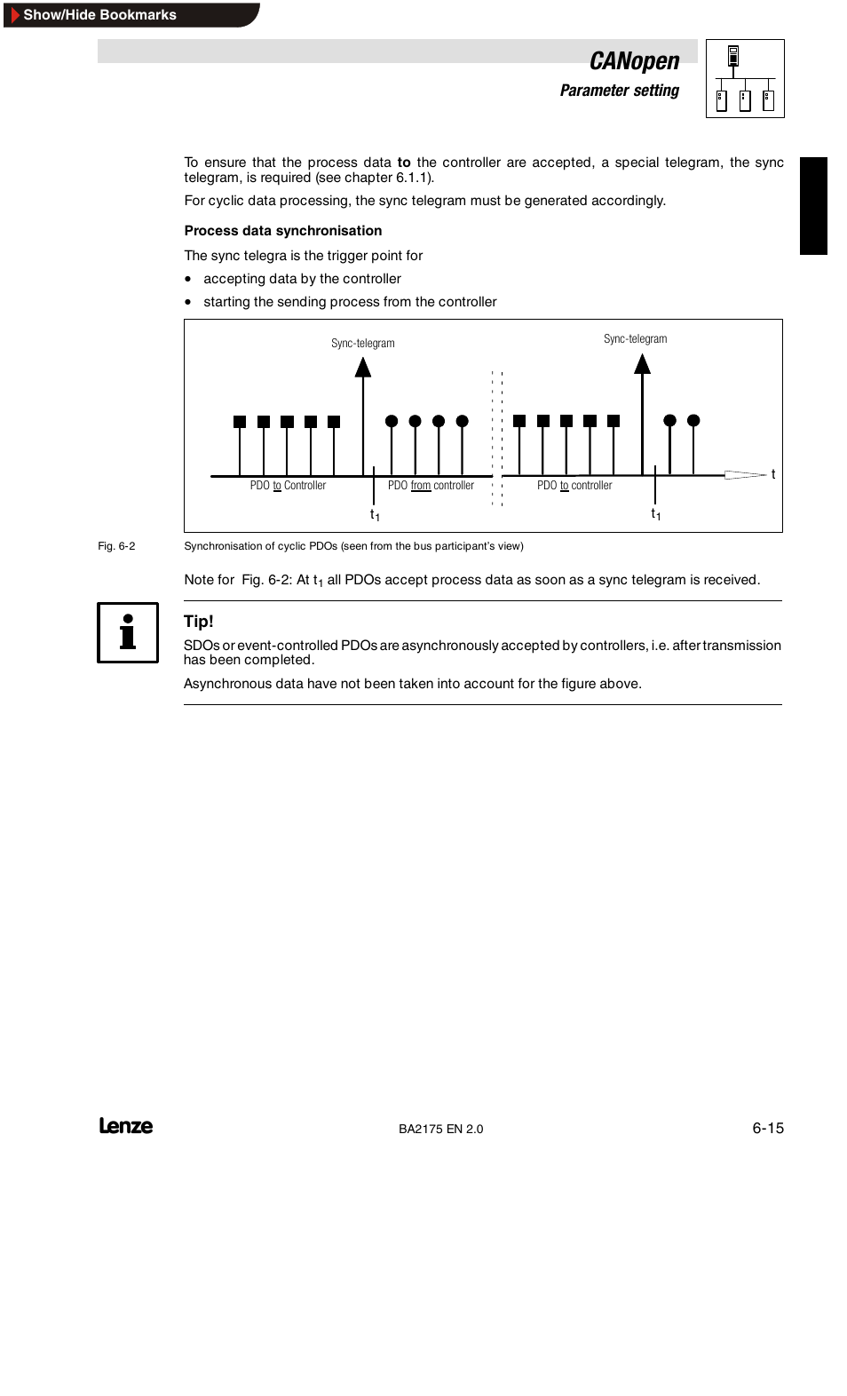 Canopen | Lenze EMF2175IB User Manual | Page 43 / 152