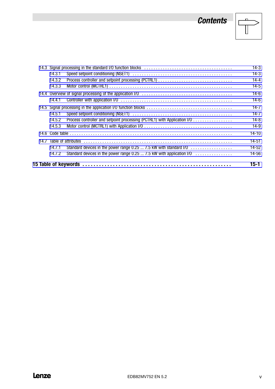 Lenze 8200 motec frequency inverter 0.25kW-7.5kW User Manual | Page 7 / 270