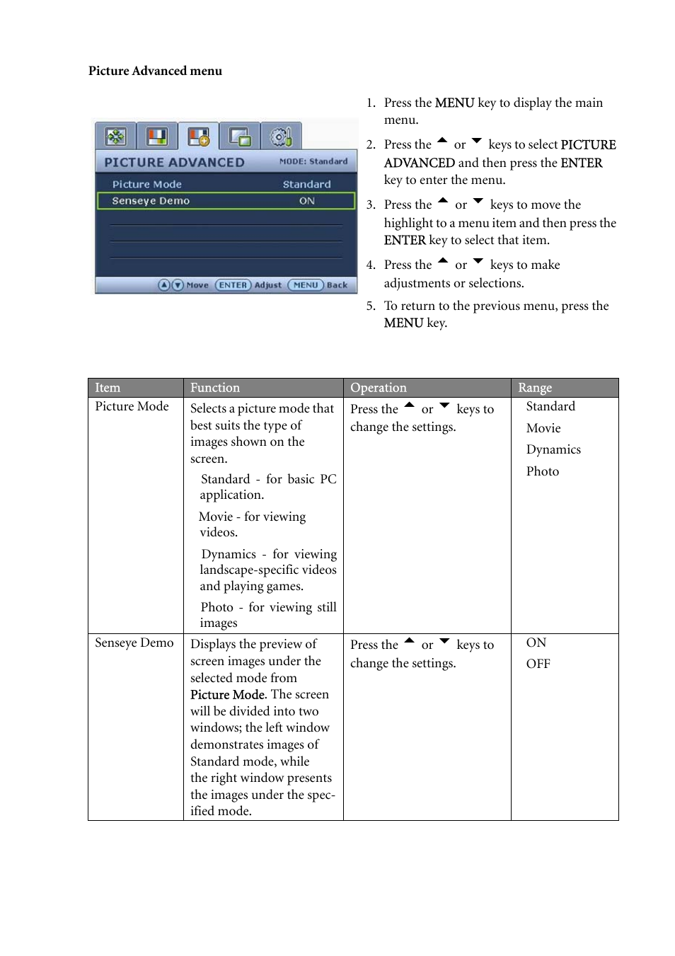 BenQ FP241W User Manual | Page 37 / 46