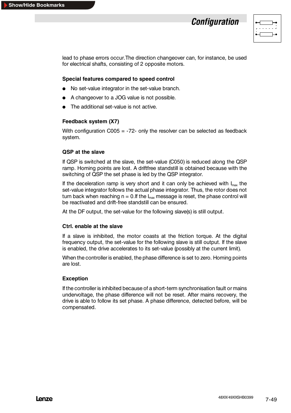 Configuration | Lenze EDS4900U-REG User Manual | Page 140 / 342