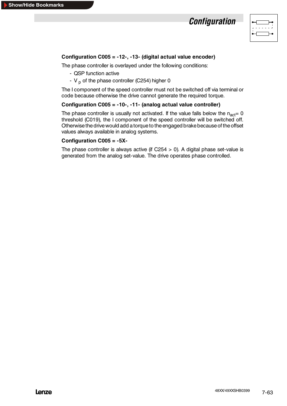 Arithmetic blocks, Configuration | Lenze EDS4900U-REG User Manual | Page 154 / 342