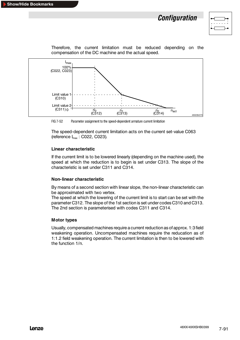 Configuration | Lenze EDS4900U-REG User Manual | Page 182 / 342