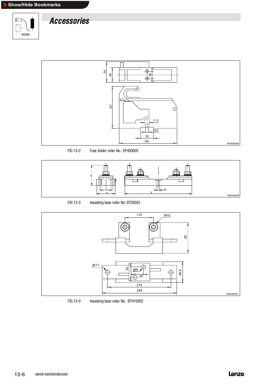 Accessories | Lenze EDS4900U-REG User Manual | Page 276 / 342