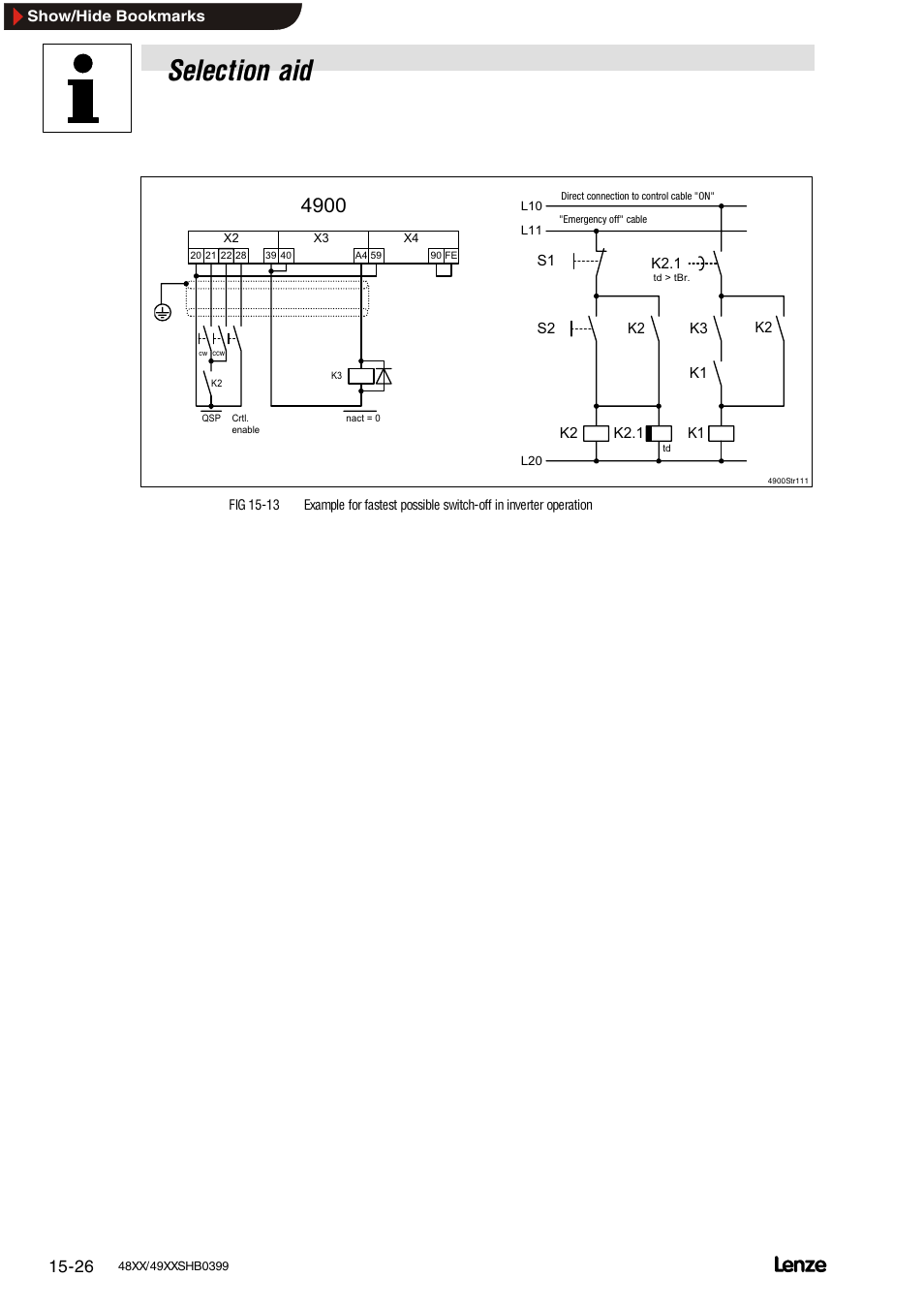 Selection aid | Lenze EDS4900U-REG User Manual | Page 318 / 342