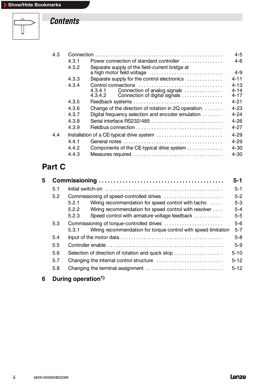 Lenze EDS4900U-REG User Manual | Page 4 / 342