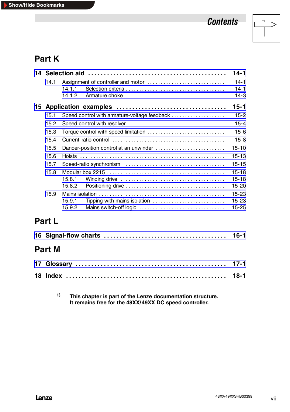 Lenze EDS4900U-REG User Manual | Page 9 / 342