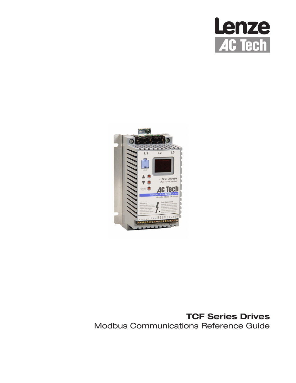 Lenze TCF Series Drives Modbus Communications User Manual | 33 pages