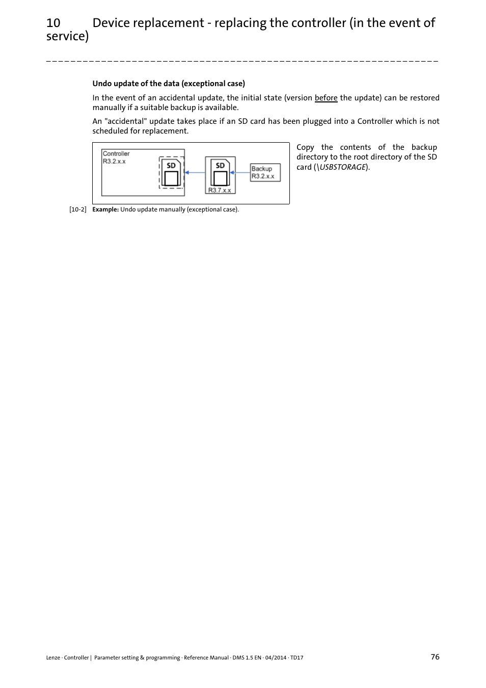 Lenze c300 User Manual | Page 76 / 195