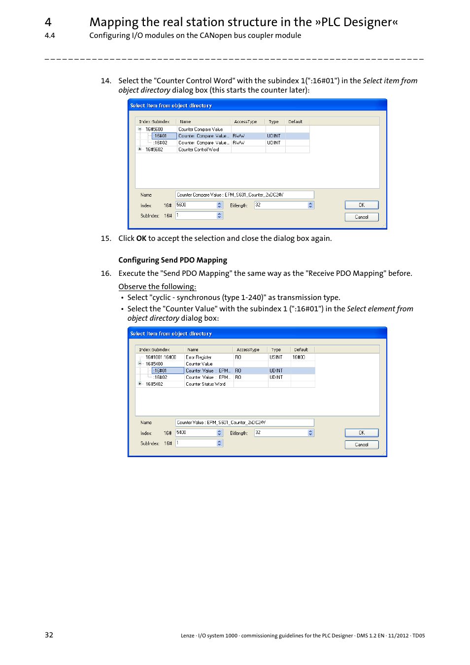 Lenze I/O system 1000 User Manual | Page 32 / 44