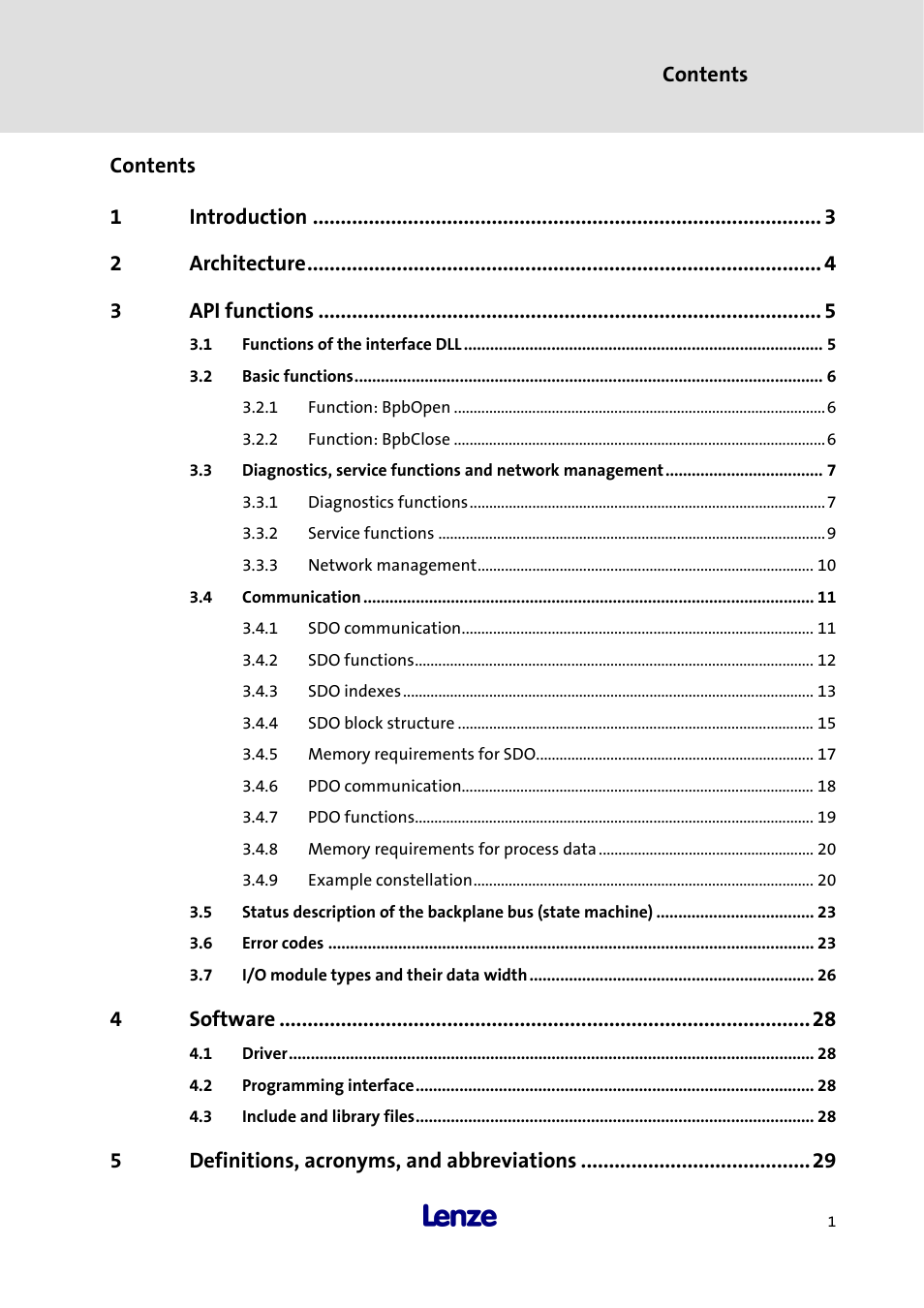Lenze 3241C User Manual | Page 3 / 32