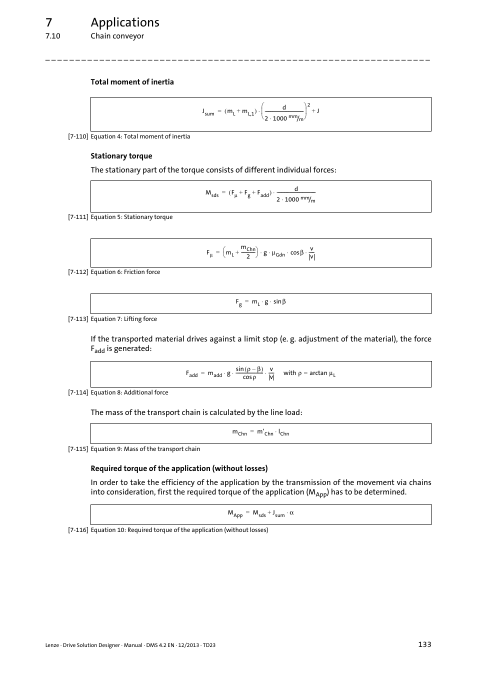 7applications | Lenze DSD User Manual | Page 133 / 496