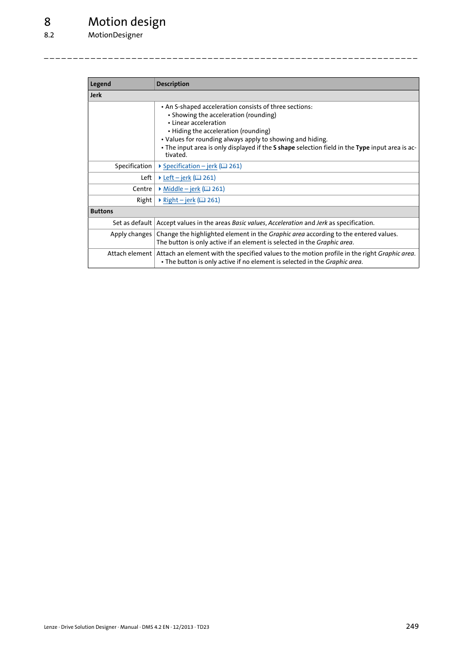 8motion design | Lenze DSD User Manual | Page 249 / 496