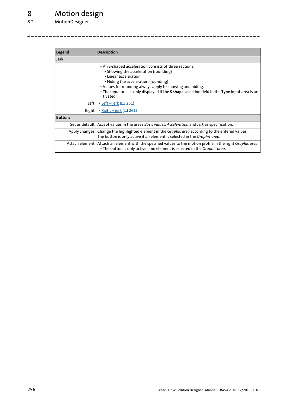 8motion design | Lenze DSD User Manual | Page 256 / 496