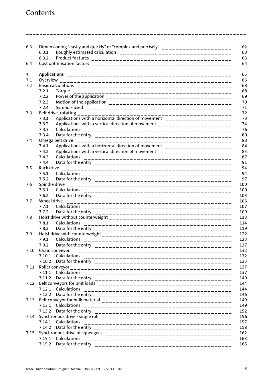 Lenze DSD User Manual | Page 3 / 496