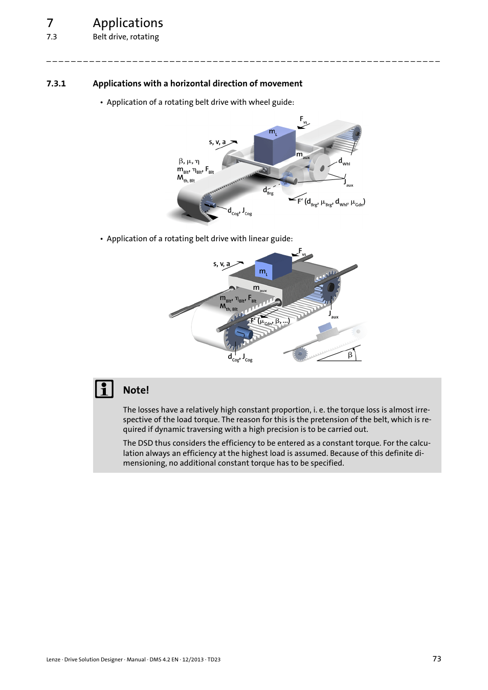 7applications | Lenze DSD User Manual | Page 73 / 496