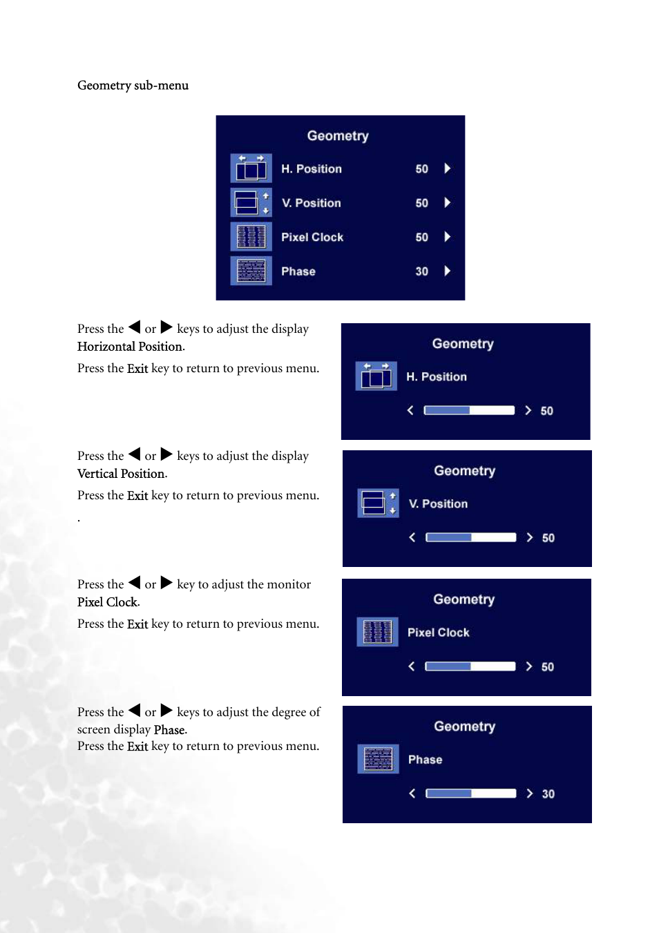 BenQ FP73G User Manual | Page 26 / 36