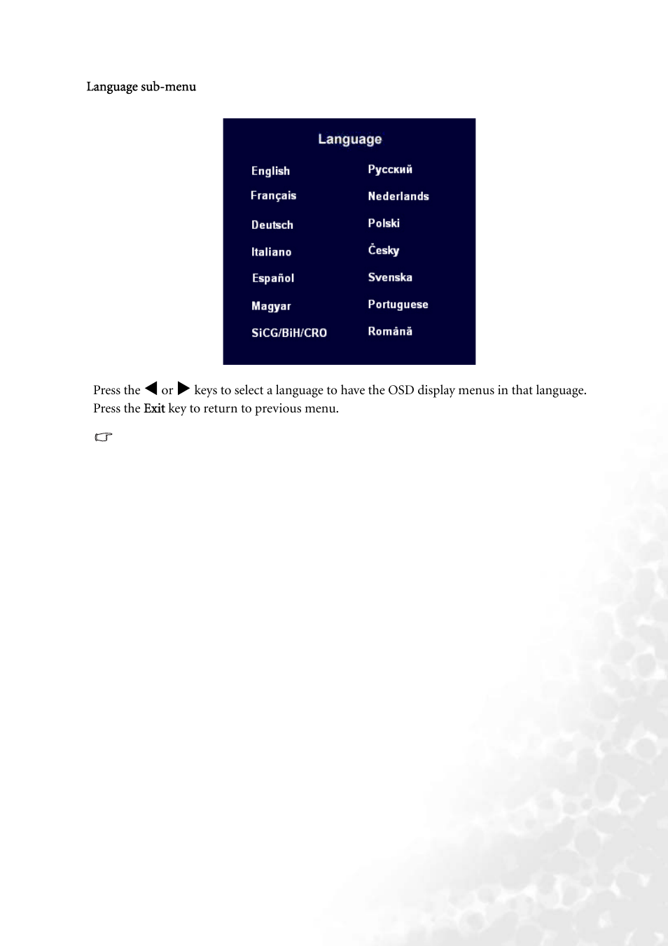 BenQ FP73G User Manual | Page 29 / 36