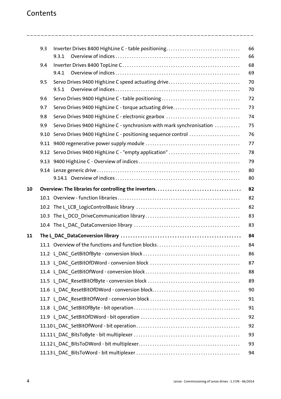 Lenze PLC Designer R3-x User Manual | Page 4 / 159