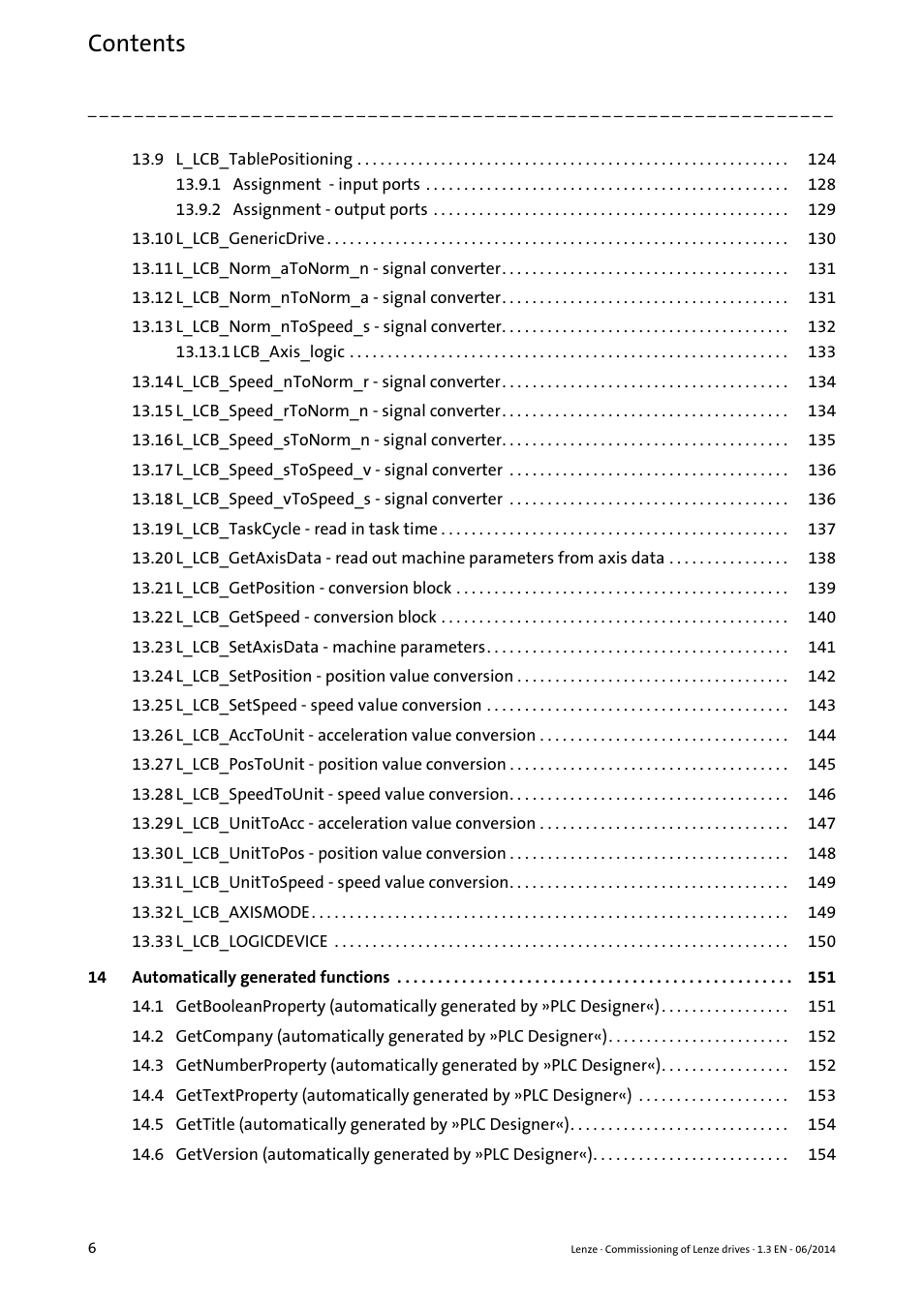 Lenze PLC Designer R3-x User Manual | Page 6 / 159