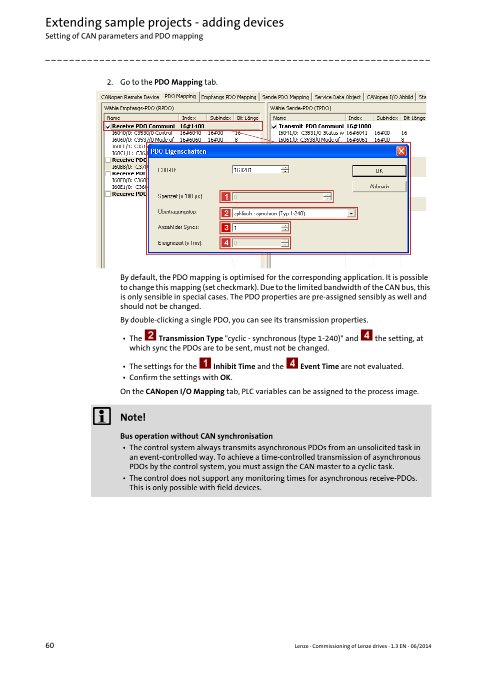 Extending sample projects - adding devices | Lenze PLC Designer R3-x User Manual | Page 60 / 159