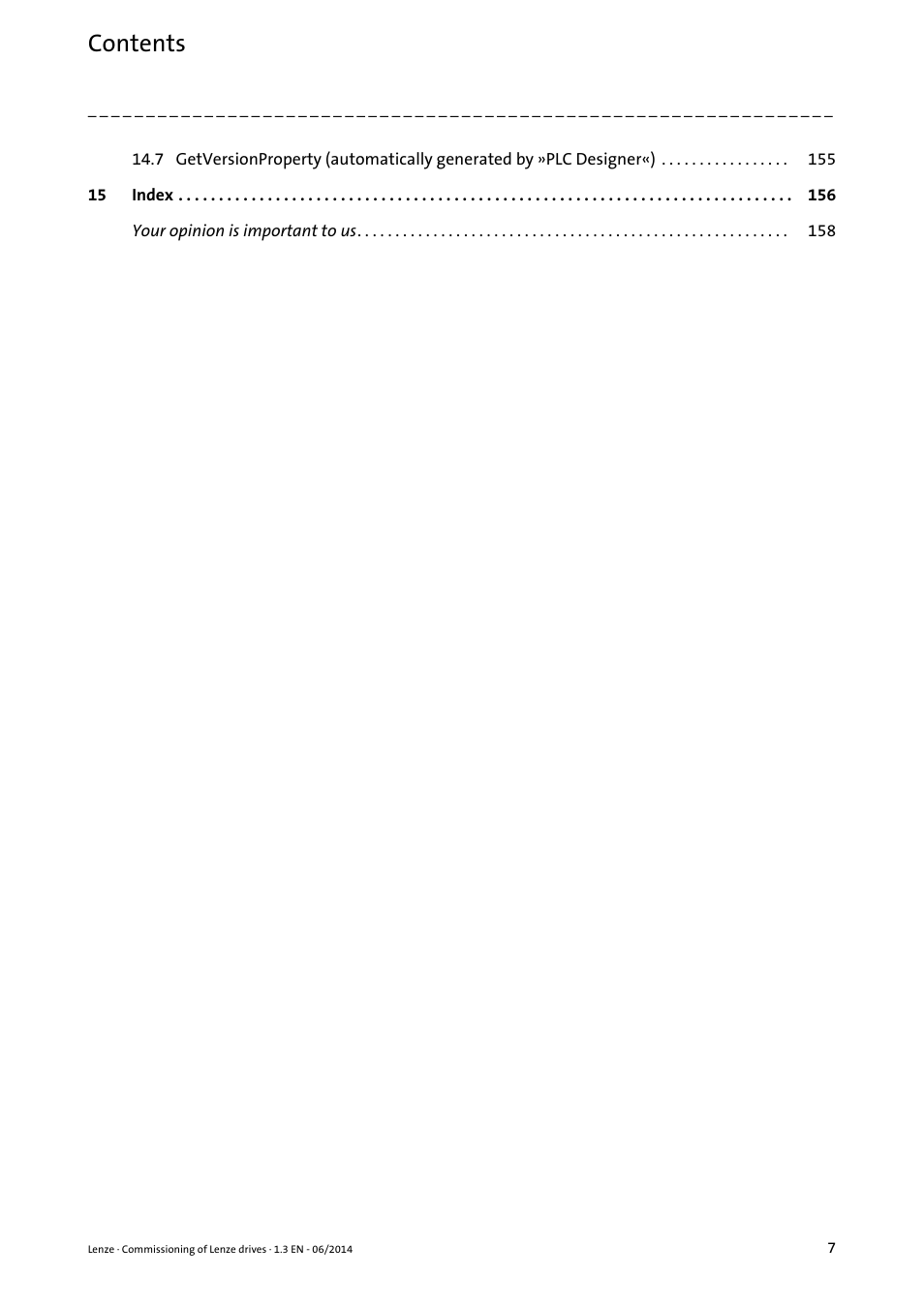 Lenze PLC Designer R3-x User Manual | Page 7 / 159