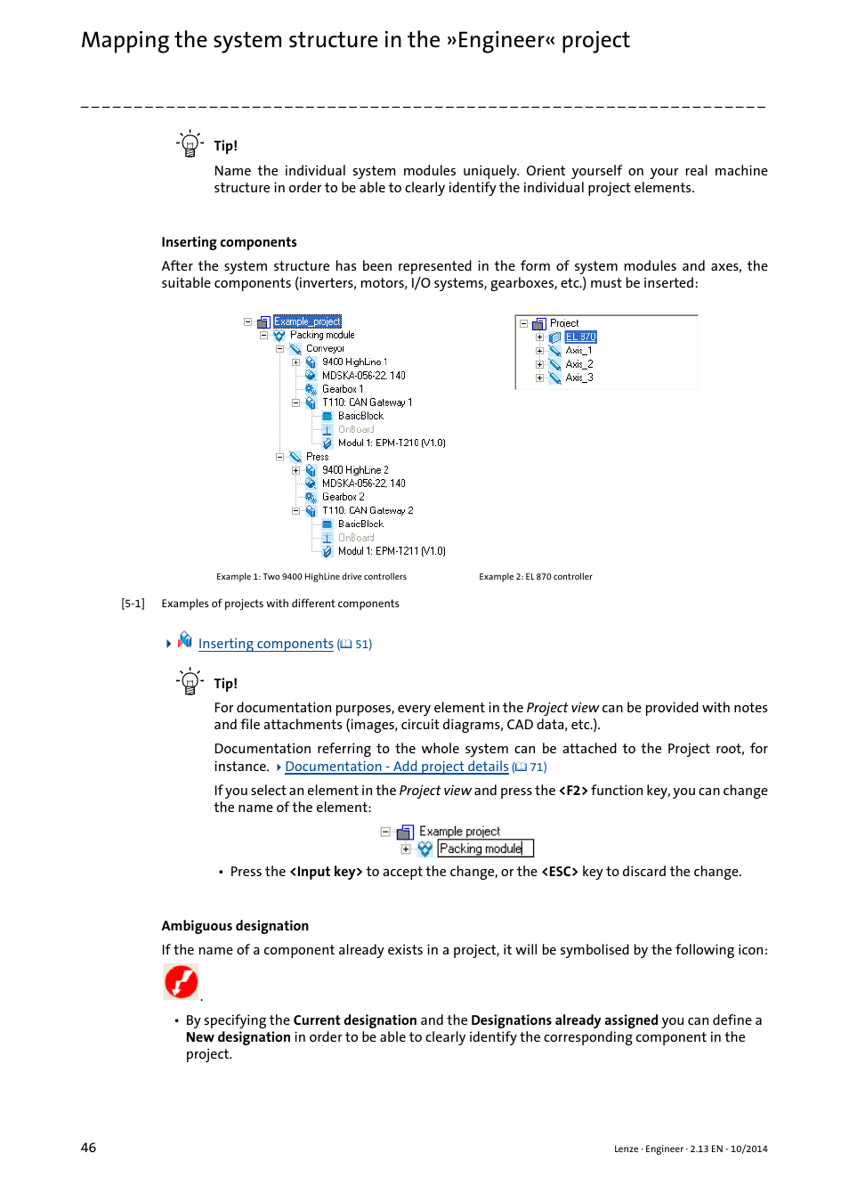 Lenze Engineer v2.21 User Manual | Page 46 / 312