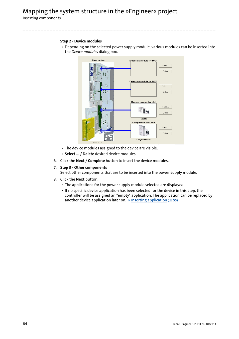 Lenze Engineer v2.21 User Manual | Page 64 / 312