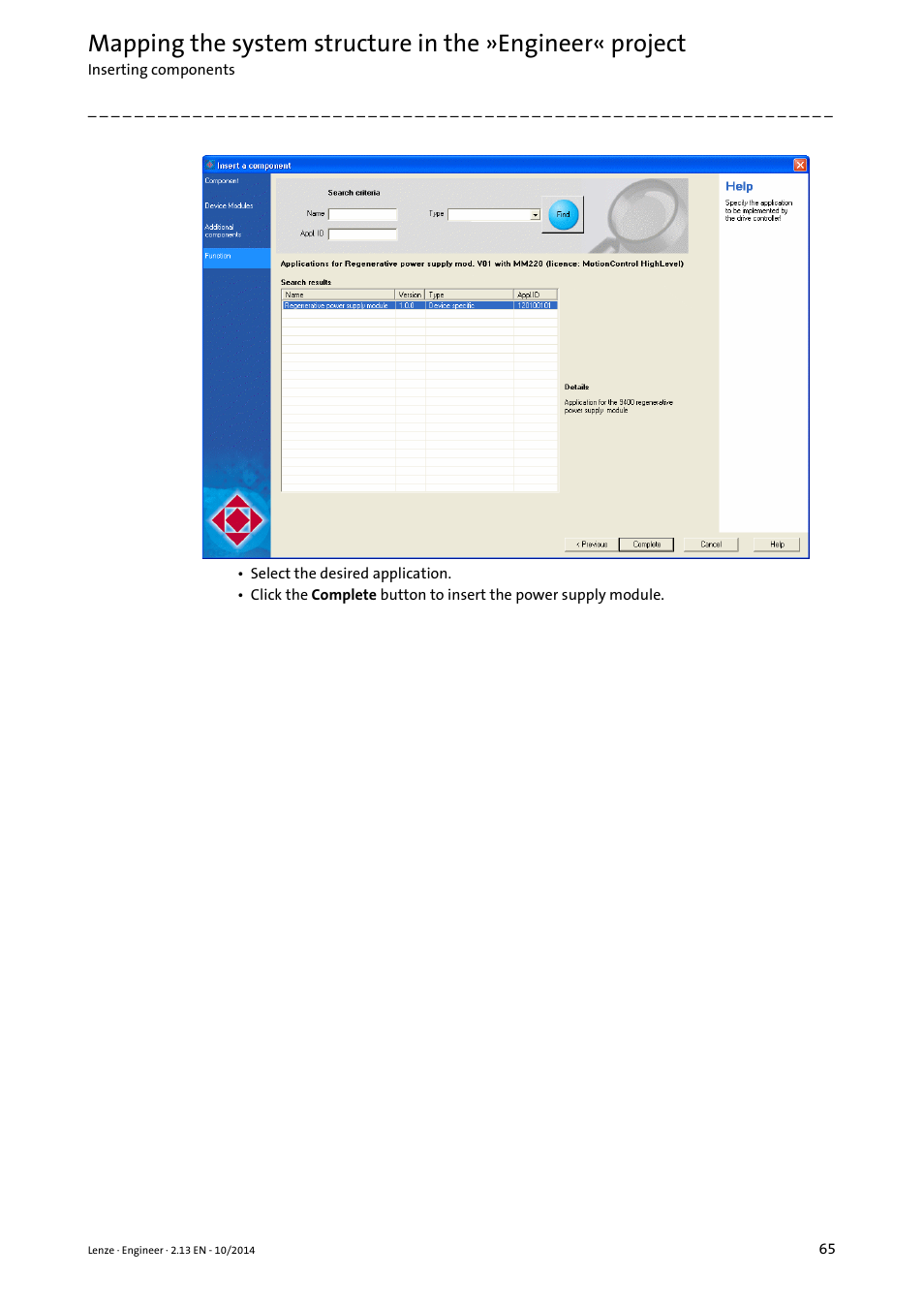 Lenze Engineer v2.21 User Manual | Page 65 / 312