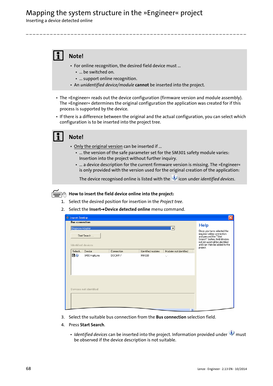 Lenze Engineer v2.21 User Manual | Page 68 / 312