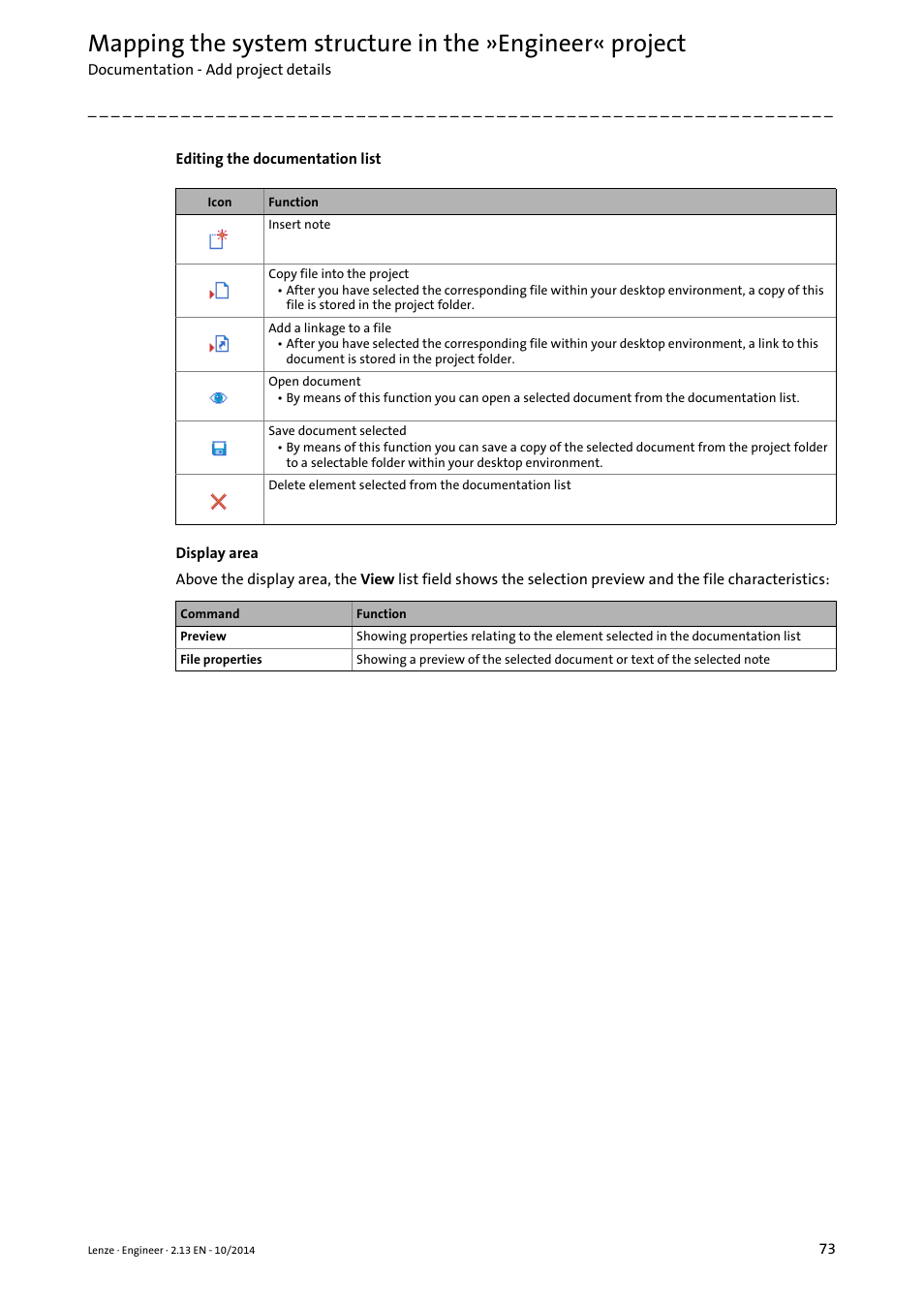 Lenze Engineer v2.21 User Manual | Page 73 / 312