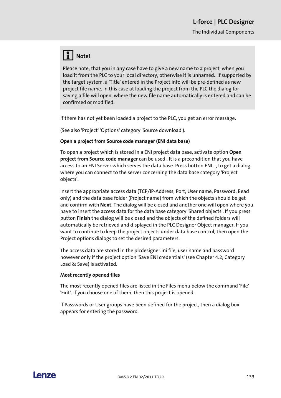 L-force | plc designer | Lenze PLC Designer PLC Designer (R2-x) User Manual | Page 135 / 844