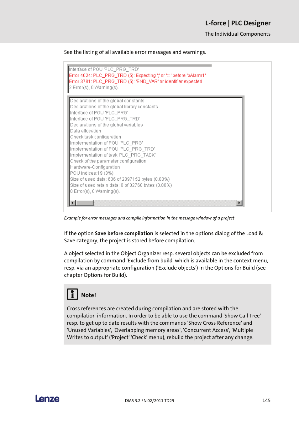 L-force | plc designer | Lenze PLC Designer PLC Designer (R2-x) User Manual | Page 147 / 844