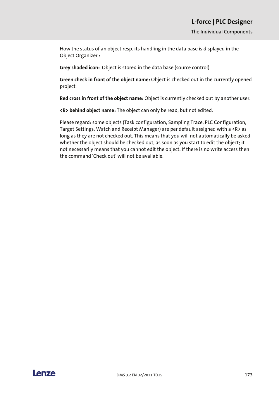 L-force | plc designer | Lenze PLC Designer PLC Designer (R2-x) User Manual | Page 175 / 844