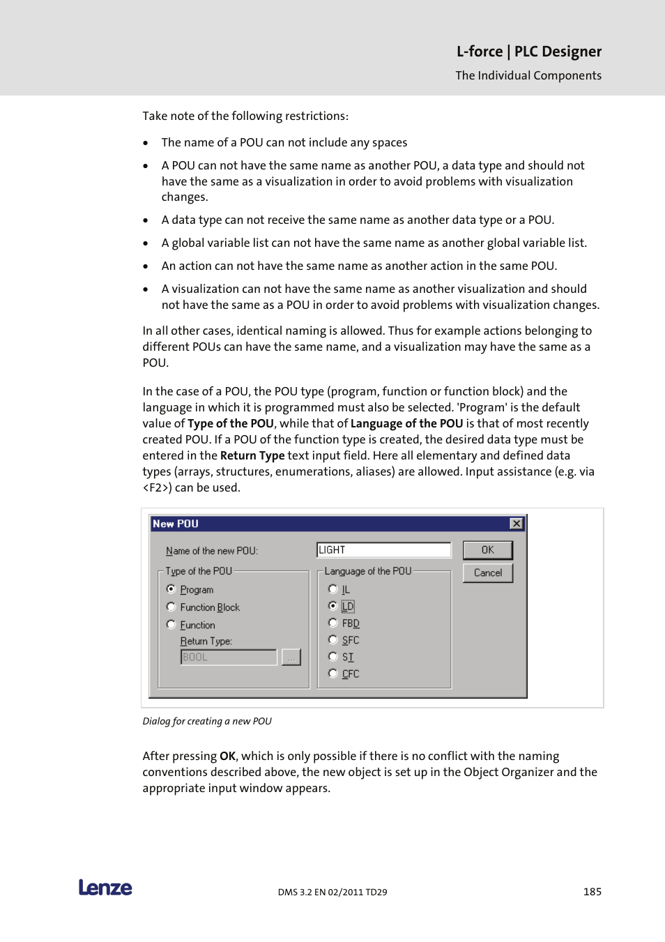 L-force | plc designer | Lenze PLC Designer PLC Designer (R2-x) User Manual | Page 187 / 844