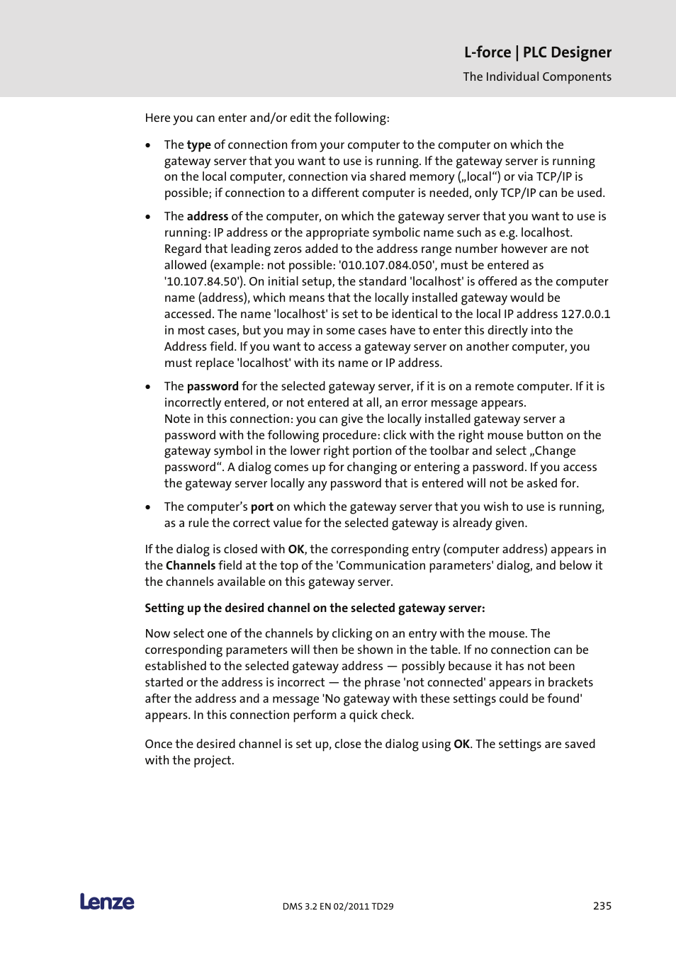 L-force | plc designer | Lenze PLC Designer PLC Designer (R2-x) User Manual | Page 237 / 844